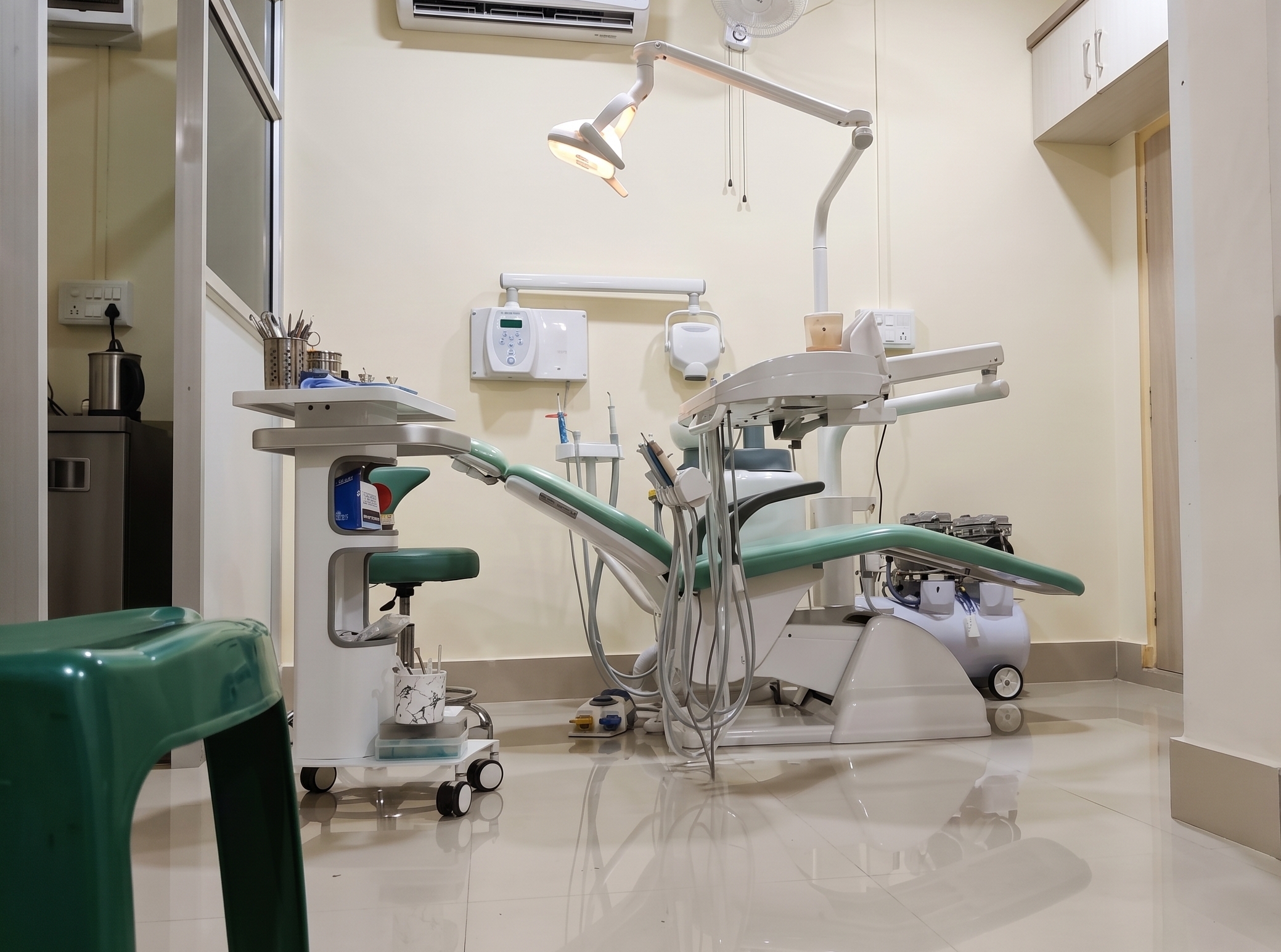 Pristine Dental Operatory Chair at Premium Dental Sonari