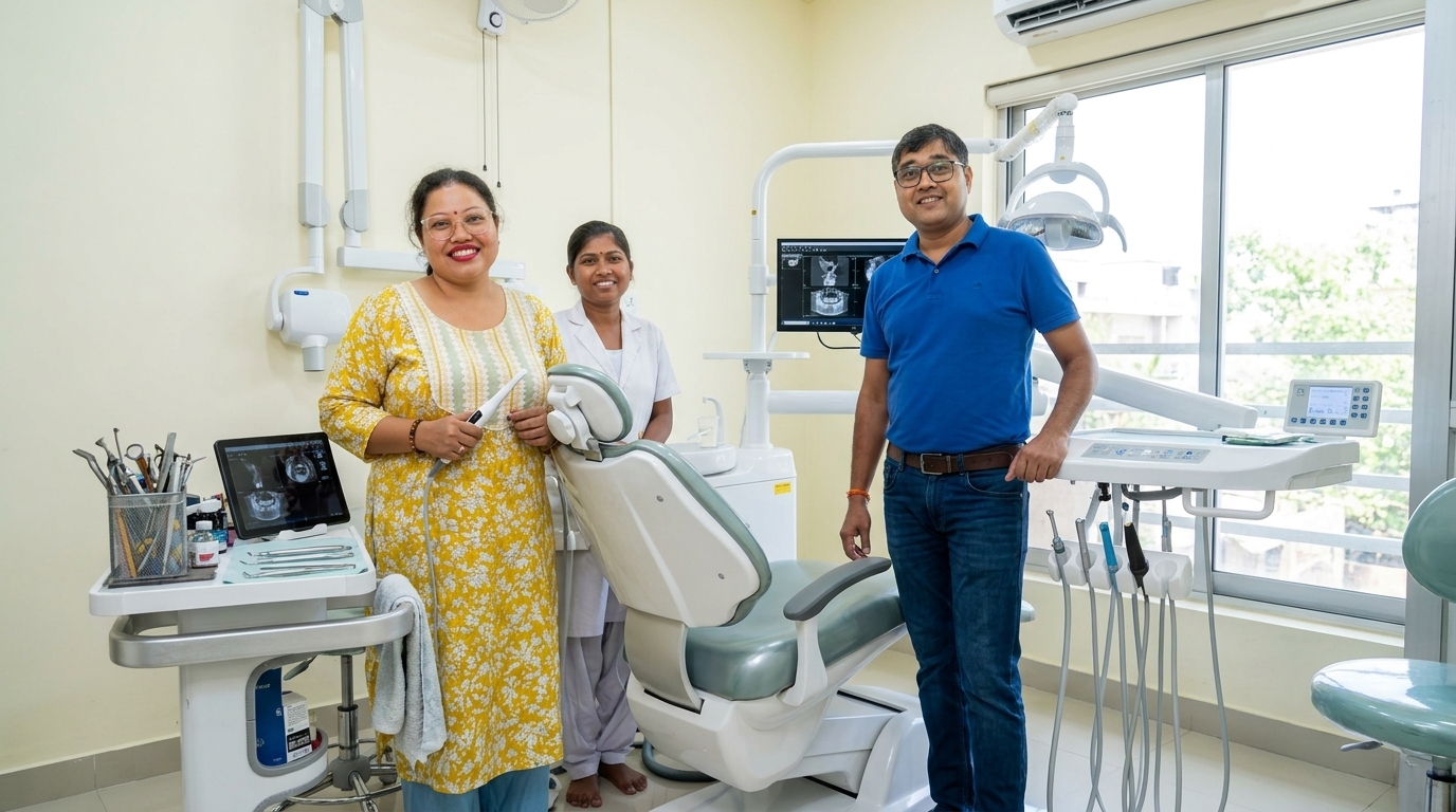 Experienced Dentist and Clinical Team at Premium Dental Sonari